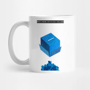 Put your opinion bellow Mug